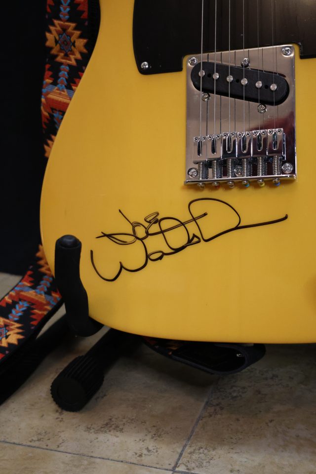 Fender Telecaster Signed by Member of The Eagles Joe Walsh - Image 2