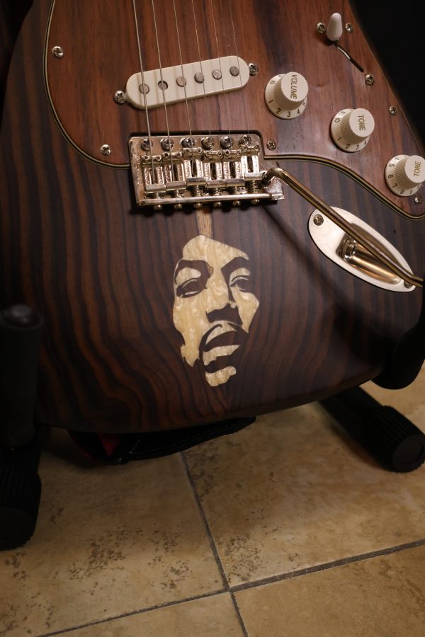 Leon Hendrix Custom Designed Guitar Signed by Leon Hendrix (Jimi’s Brother) - Image 4