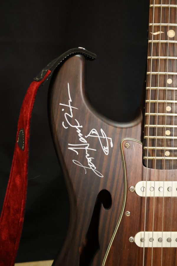 Leon Hendrix Custom Designed Guitar Signed by Leon Hendrix (Jimi’s Brother) - Image 2