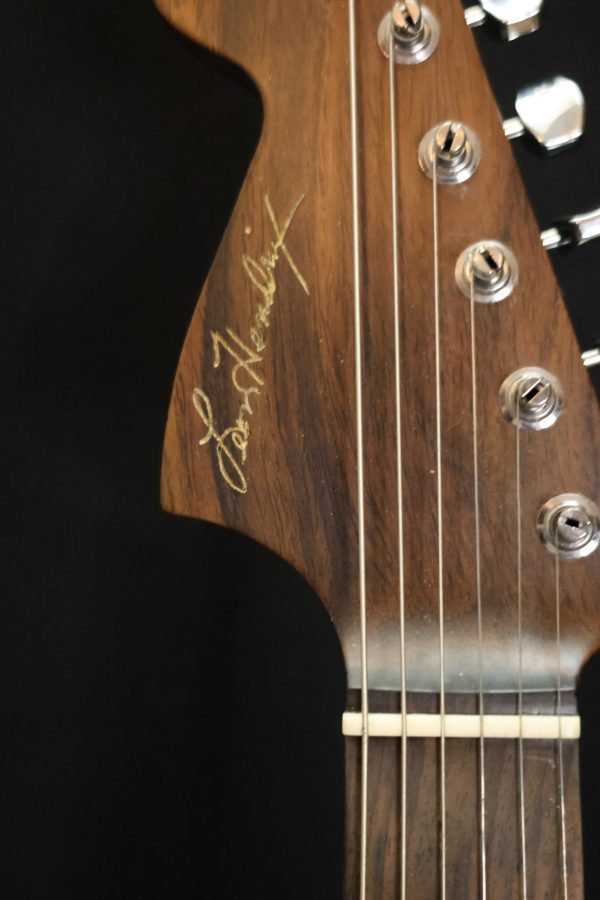 Leon Hendrix Custom Designed Guitar Signed by Leon Hendrix (Jimi’s Brother) - Image 3