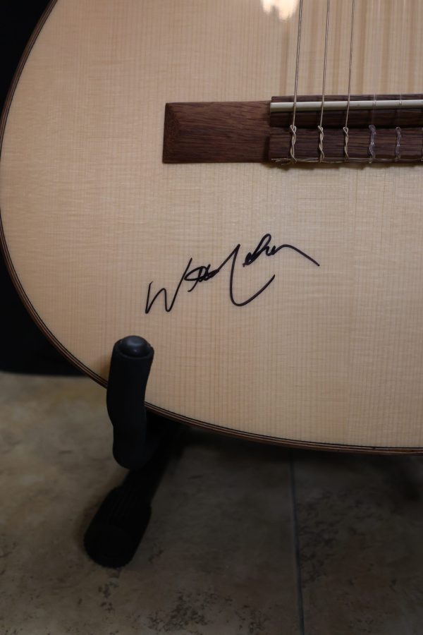 Acoustic Guitar Signed by Willie Nelson - Image 3